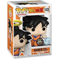 Funko pops! Animācija: Dragon Ball Z — Goku ar spārniem (Eņģelis) īpašais izdevums Multicolour Chase Glow Vinila figūriņa, ekskluzīva #1430