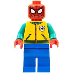 LEGO Marvel Super Heroes Zirnekļcilvēka oranža burtu jaka mini figūriņa no 76196 (maciņa)