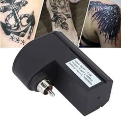 Belaidis tatuiruotės maitinimas, lenkimo tatuiruotės maitinimo šaltinio tatuiruotės baterija, skirta RCA DC sukamajam tatuiruočių rašikliui 2000 mAh C tipo belaidžio tatuiruotės mašinos maitinimo šaltinis su įkrovimo kabeliu tatuiruočių meis