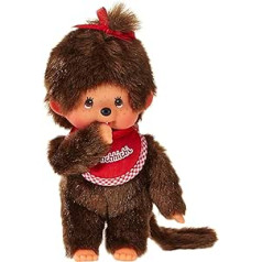 Monchhichi 20 cm klasiska meitene (sarkana)