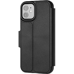 Tech 21 EvoLite Wallet Case for iPhone 12-3 Card Slot Wallet, Black