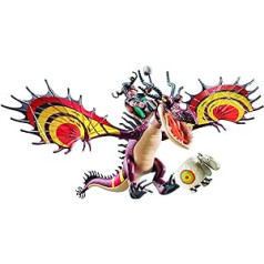 PLAYMOBIL DreamWorks Dragons 70731 Dragon Racing: Snot Bake un Hooktooth, no 4 gadiem