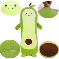 Avokadas, krokodilo kriaušė, žalias avokadas, imitacinė avokado pliušinė žaislinė lėlė, miegamoji pagalvė, lėlė, pagalvė, žaislinė pagalvė (ilga letena 105 cm)