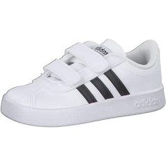 Adidas Unisex Baby Vl Court 2.0 CMF šlepetės, juodos