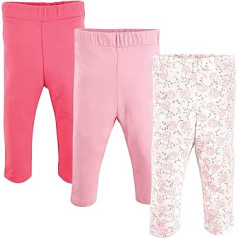 Luv Friends 3 Pack Baby Girls legingi — rozā roze, 4T