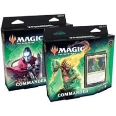 Magic The Gathering MTG-ZNR-CD-ENP Zendikar Rising Commander klāju komplekts pa 2