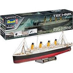 Revell Nice Price Model Kit I RMS Titanic Technology I Scale 1:400 I 320 Pieces I For Children and Adults from 13 Years I Ship Model Kit to Recreate Yourself I with Lighting and Sound