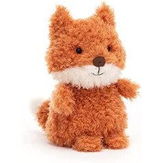 Jellycat — rotaļu lācītis — izskatīgs mazais lapsu lācītis, piemērots kopš dzimšanas