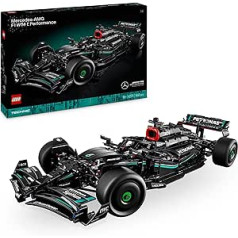 LEGO Technic Mercedes-AMG F1 W14 E Performance sacīkšu auto konstruēšanas komplekts, mēroga modelis pieaugušajiem, dekoratīvs aksesuārs viesistabai vai birojam, radoša hobija dāvana viņam un viņai, 42171