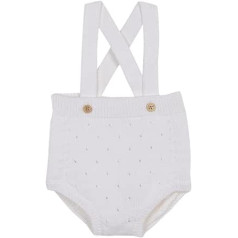 Gocco Unisex Baby Bermuda Bermudu šorti sarkanā krāsā, Blanco Roto