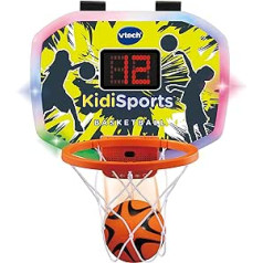 Vtech - KidiSports basketbols, interaktīvā basketbola grozs, bērnu rotaļlieta + 5 gadi, vairāku spēlētāju spēle, 5 spēles režīmi, 2 stundu spēle, izaicinājumi, konkursi, ESP versija (3480-541622)