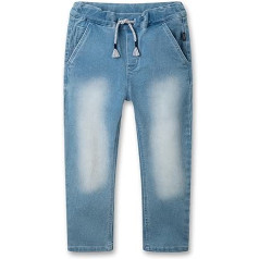 Sanetta Pure Jungen-Jeans Denim | Praktische und Bequeme Webhose aus einem Baumwollmix für Jungen. Baby & Kinder Bekleidung