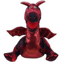 Leļļu kompānija Enchanted Dragon Hand Puppet Red PC001702