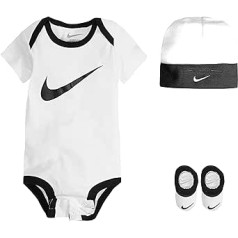 NIKE Baby Onesie, White Swoosh