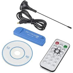 RIWPKFH TV Stick 820T2 Digital USB 2.0 TV Stick DVB-T + DAB + FM RTL2832U Atbalsts SDR uztvērējs uztvērējs TV piederumi