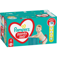 Pampers autiņbikses, 4.izm., 9-15kg, 108gab