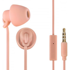 Piccolino ieliekamās austiņas ar mikrofonu, gaiši rozā