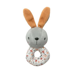 Bunny rattle 18 cm