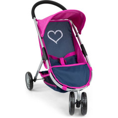 Three-wheeled stroller for Susie Prestige navy dolls