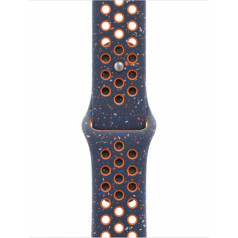 Nike sports strap in flame blue for a 41 mm case - s/m