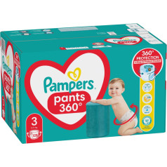 Pampers sauskelnės, 3 dydis, 6-11 kg, 128 vnt