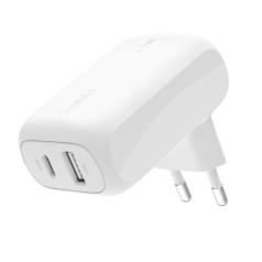 Boostcharge 42w usb-c 3 0w usb-a 12w sieninis įkroviklis baltas