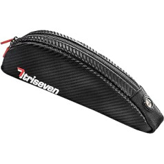 TRISEVEN oglekļa velosipēda rāmja soma Aero 30 Highway Triatlon Bag MTB soma, augšējā caurule, velosipēda piederums, 10 želeju viedtālrunis, maks, 4 siksnas vai 2 skrūves