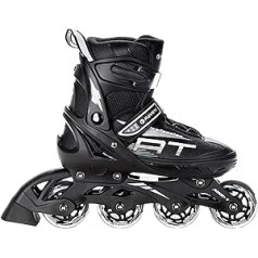 RAVEN Professional Inline Skates, Adjustable, Black