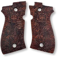 ZIB GRIPS Beretta F 81 rokturiem pistoles rokturis ar rokām izgatavots no riekstkoka rokturiem Ars.07