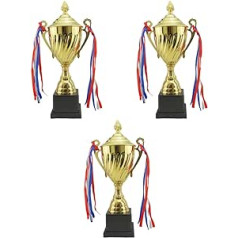 ABOOFAN 3gb Creative Trophy Basketball Trophy bērniem Basketbola rotaļlieta Bērnu piegādes dāvana bērniem Rotaļlieta bērniem Bērnu rotaļlieta Maza trofeja metāls