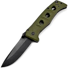 Premium Metal Pocket Knife Small Folding Knife Campping Knife Green Outdoor Knife Survival Practical Knife Sharp Handy Hand Tools Against Knives Made of Steel Knife Mini Hunting Knife