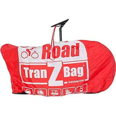 TranZbag ROAD velotransporta soma, transportēšanas aizsardzība 28″ riteņiem (krustu un grants riteņiem, salokāms, minimālais iepakojuma izmērs, plecu siksna, dubultā rāvējslēdzējs