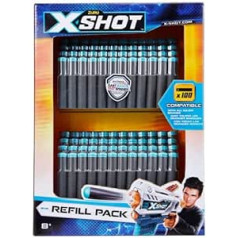 X-Shot Pack of 100 Refill Darts