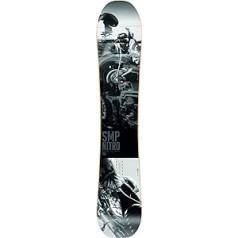 Nitro Snowboards Vīriešu SMP '20 All Mountain Directional dvīņu snovbords Freestyle Freeride dēlis, daudzkrāsains