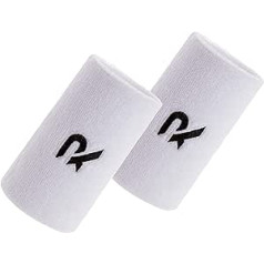 Raquex Cotton Sweatbands (2 Pack) - Soft Stretchy Cotton Material, Snug Fitting.Unisex Sweatbands