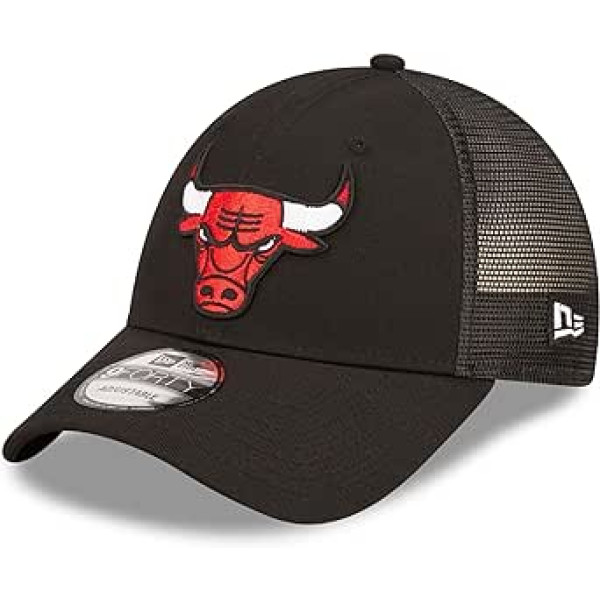 New Era Chicago Bulls NBA Home Field Black 9Forty Trucker Strapback vāciņš