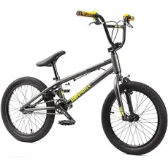 KHE BMX Bike Ravisher 18 collu alumīnija melns Affix 360° rotors tikai 8,9 kg