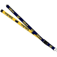 Rico Industries Cal Berkeley Golden Bears NCAA kakla siksna oficiāli licencēta produkta divpusēja apdruka ideāli piemērota jebkuram fanam un studentam, noņemama sprādze Droša, funkcionāla un viegla, melna