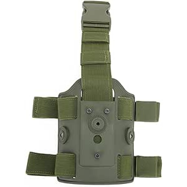 Huenco Tactical Drop Legings Platform Tactical Legings Ierīce augšstilba pistole, regulējama divu siksnu kāja