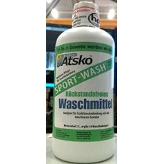 Sno Seal Sport Wash (Atsko) — āra sporta mazgāšanas līdzeklis funkcionālam apģērbam — The Classic — 1 litrs