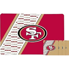 Duck House NFL Sanfrancisko 49ers Paklājiņu paliktņu komplekts