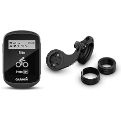 Garmin Edge 130 GPS velo dators, kompakts un viegls dizains, navigācijas funkcijas, savienotās iespējas.