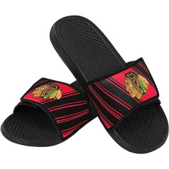 FOCO Mens Chicago Blackhawks Legacy Sport Slide Velcro L izmērs