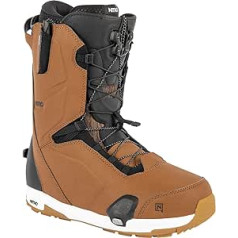 Nitro Profile vīriešu snovborda dēļi TLS 23 All Mountain Freeride Freestyle Highend Premium Quick Lacing System Step On Boot Snowboard Boat, Brown, MP 29.0 // EU 44 // US 11