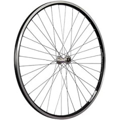 Taylor Wheels 28 collu velosipēda priekšējais ritenis ZAC2000 ātri atvienojošs melns/sudrabs