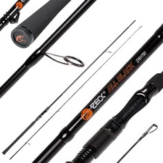 Zeck All Black Spinning Rod 2,70 m 50 g Jig Rod for Spin Makšķerēšanai zandartiem, Makšķere zandartu un līdaku makšķerēšanai, Zander Rod