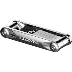 Lezyne Unisex — Adult SV PRO 5 daudzfunkcionāls rīks, sudraba, 5