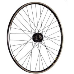 Taylor Wheels 28 collu velosipēda priekšējais ritenis Alfine sporta rumbas dinamo DH-S501 melns