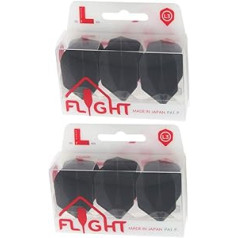 LSTYLE Dart Flights - L3 EZ Shape (Small Standard) - Universal - For Soft Tips and Steel Tips