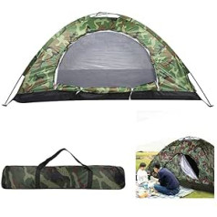 UV Protection Camping Tent Outdoor Camouflage Waterproof Two Person Tent for Beach Hiking